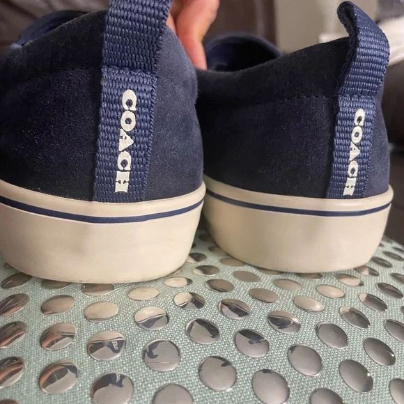 Coach 1941 Navy Suede Citysole Skate Slip-On
Sneakers - Picture 5 of 7